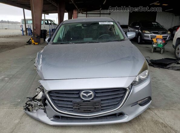 3MZBN1L32JM199568 2018 MAZDA 3 Silver Front view