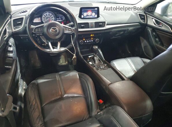 3MZBN1L34JM207069 2018 MAZDA 3 Blue Вид панелі приладів