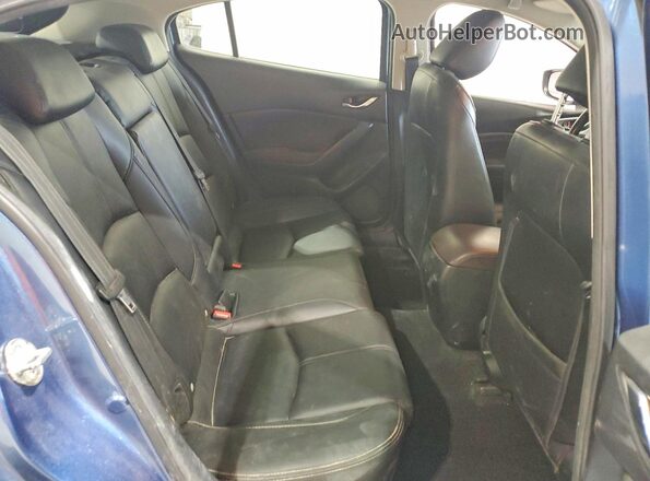 3MZBN1L34JM207069 2018 MAZDA 3 Blue Вид задніх сидінь