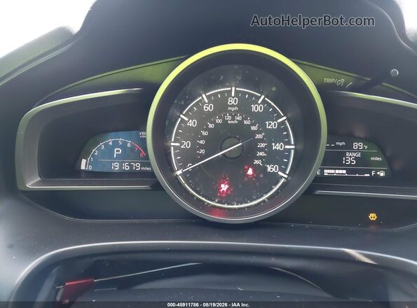3MZBN1L36JM269590 2018 MAZDA 3 Gray Widok tylnych siedzeń