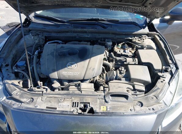 3MZBN1L36JM269590 2018 MAZDA 3 Gray Widok z tyłu