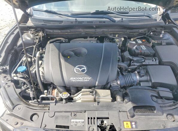 3MZBN1L37JM164315 2018 MAZDA 3 Black Engine compartment view