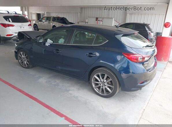3MZBN1L38JM250443 2018 MAZDA 3 Blue Tył lewy