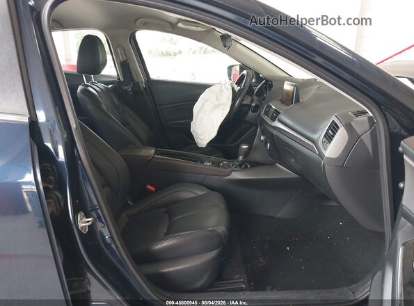 3MZBN1L38JM250443 2018 MAZDA 3 Blue Widok wnętrza z przodu