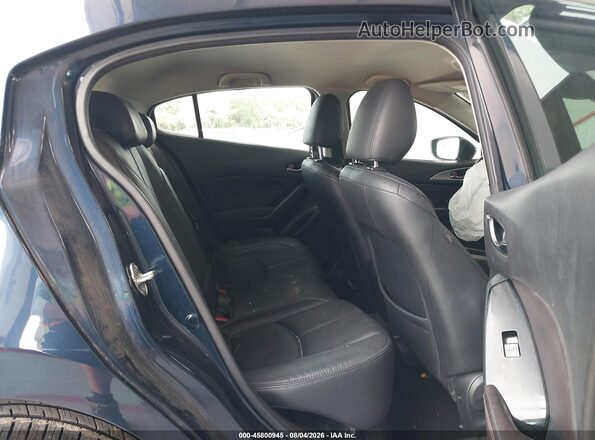 3MZBN1L38JM250443 2018 MAZDA 3 Blue Widok naklejki z numerem VIN