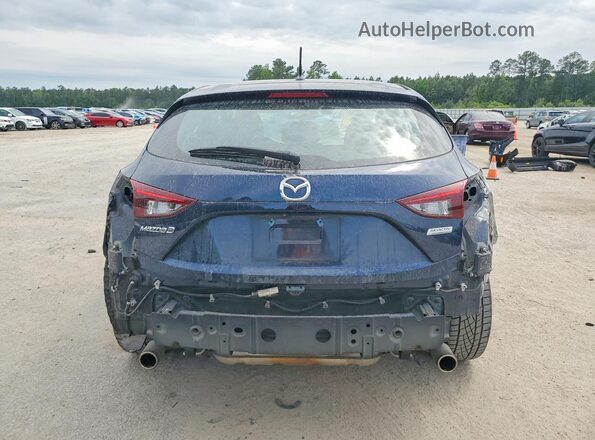 3MZBN1L39JM210663 2018 MAZDA 3 Синий Вид сзади