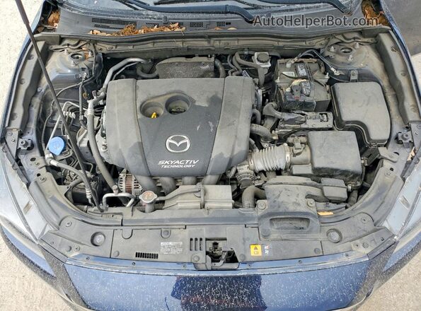 3MZBN1L39JM210663 2018 MAZDA 3 Синий Вид подкапотного пространства