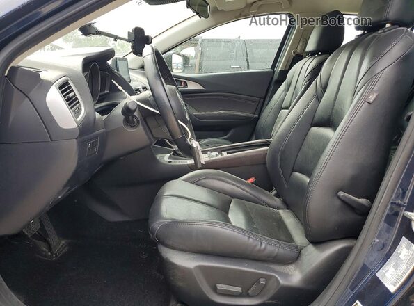 3MZBN1L39JM210663 2018 MAZDA 3 Синий Вид салона спереди