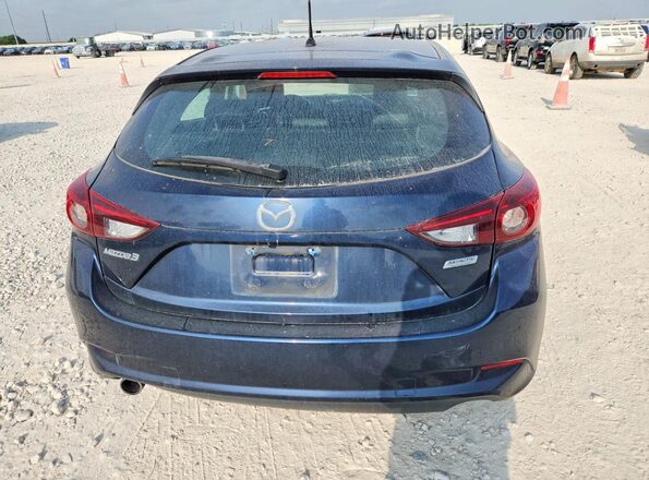 3MZBN1L39JM266456 2018 MAZDA 3 Blue Հետևի տեսք