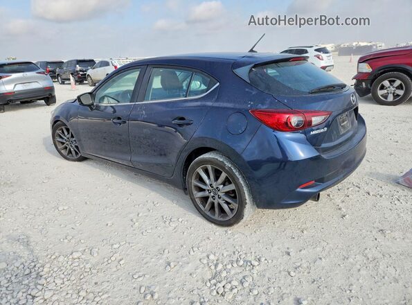 3MZBN1L39JM266456 2018 MAZDA 3 Blue Հետևի ձախ