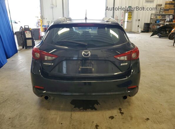 3MZBN1L70JM238449 2018 MAZDA 3 Black Widok z tyłu