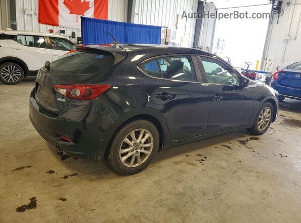 3MZBN1L70JM238449 2018 MAZDA 3 Black Tył prawy