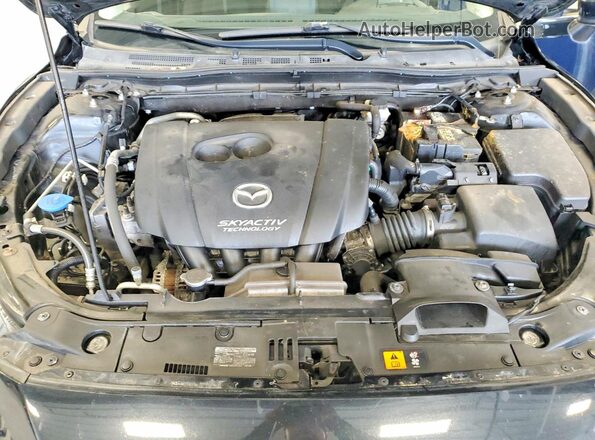 3MZBN1L70JM238449 2018 MAZDA 3 Black Widok wnętrza z tyłu