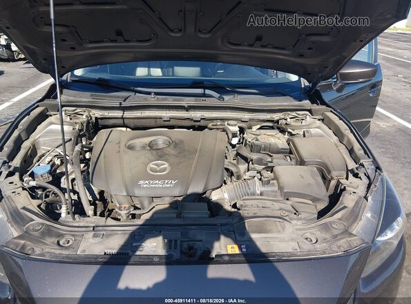 3MZBN1L73HM153471 2017 MAZDA 3 Gray Widok z tyłu