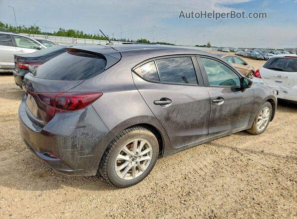 3MZBN1L75HM123064 2017 MAZDA 3 Серый Задняя правая четверть