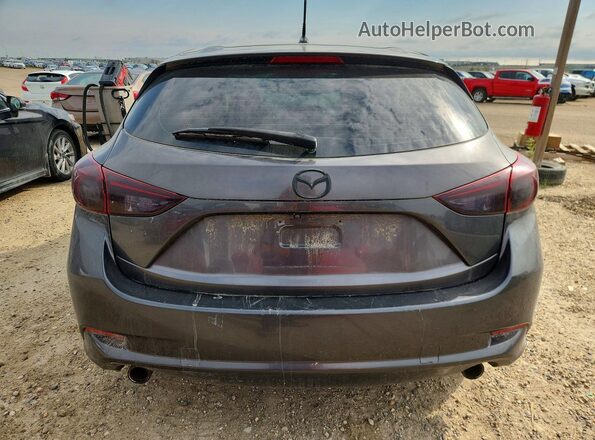 3MZBN1L75HM123064 2017 MAZDA 3 Серый Вид сзади