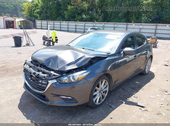 3MZBN1L77HM108856 2017 MAZDA 3 Silver Przód lewy