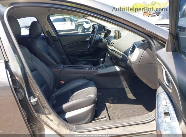 3MZBN1L77HM108856 2017 MAZDA 3 Silver Widok wnętrza z przodu