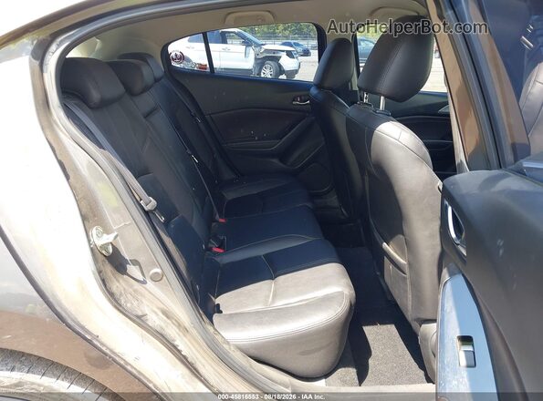 3MZBN1L77HM108856 2017 MAZDA 3 Silver Widok naklejki z numerem VIN