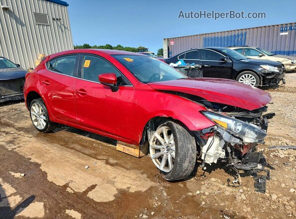 3MZBN1L79HM118319 2017 MAZDA 3 Red Przód prawy