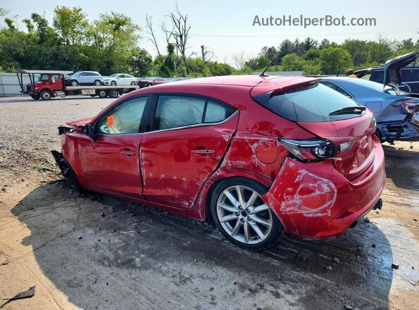3MZBN1L79HM118319 2017 MAZDA 3 Red Tył lewy