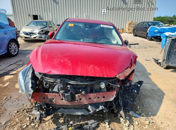 3MZBN1L79HM118319 2017 MAZDA 3 Red Widok z przodu