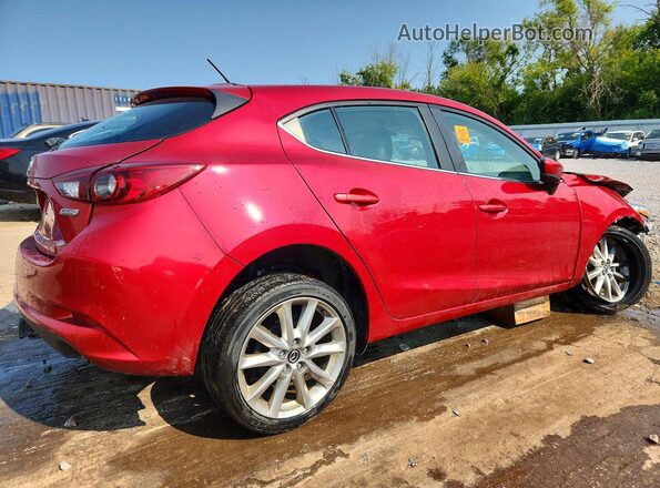 3MZBN1L79HM118319 2017 MAZDA 3 Red Tył prawy