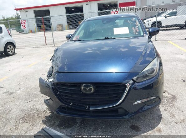 3MZBN1M31JM259192 2018 MAZDA 3 Navy ხელსაწყოთა პანელის ხედი