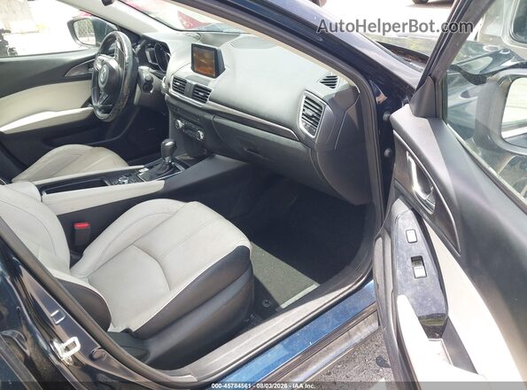 3MZBN1M31JM259192 2018 MAZDA 3 Navy წინა სალონის ხედი