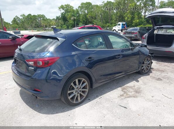 3MZBN1M31JM259192 2018 MAZDA 3 Navy უკანა მარჯვენა
