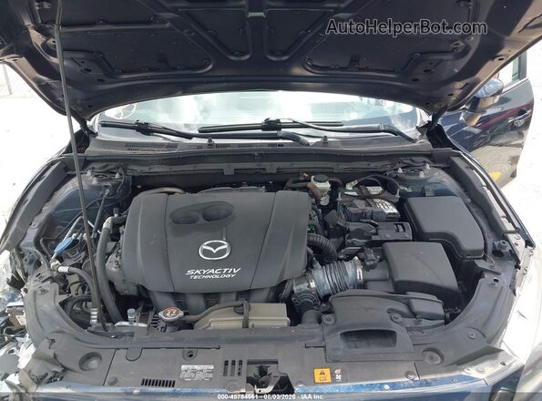 3MZBN1M31JM259192 2018 MAZDA 3 Navy უკანა ხედი