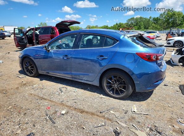 3MZBN1M33JM166481 2018 MAZDA 3 Blue Tył lewy