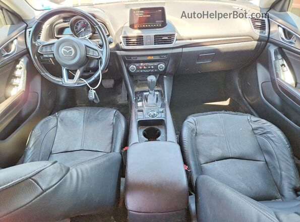 3MZBN1M33JM166481 2018 MAZDA 3 Blue Widok deski rozdzielczej