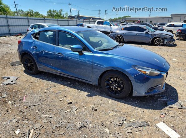 3MZBN1M33JM166481 2018 MAZDA 3 Blue Przód prawy