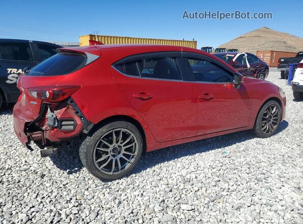 3MZBN1M38HM144941 2017 MAZDA 3 Red Tył prawy