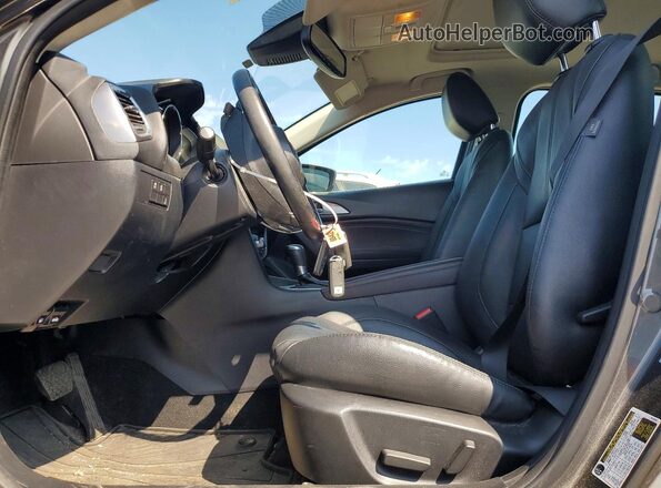 3MZBN1M39JM250868 2018 MAZDA 3 Gray წინა სალონის ხედი