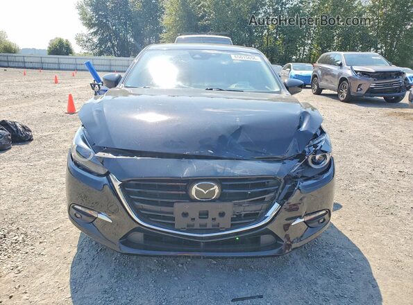 3MZBN1M3XHM130698 2017 MAZDA 3 Black Front view