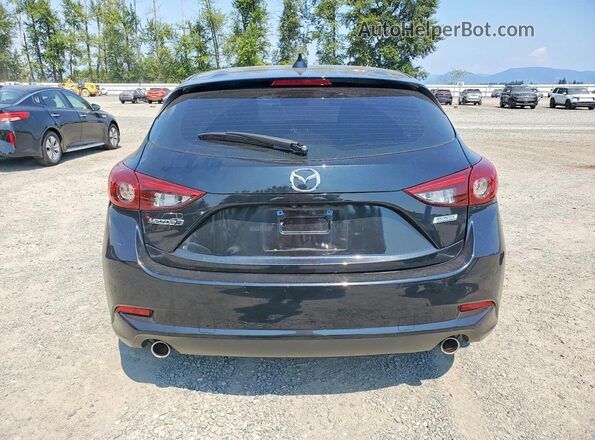 3MZBN1M3XHM130698 2017 MAZDA 3 Black Rear view