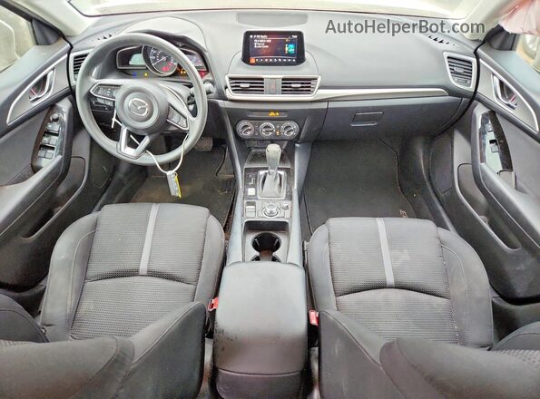 3MZBN1U70HM156651 2017 MAZDA 3 White წინა პანელის ხედი