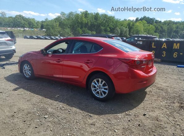 3MZBN1U71HM104316 2017 MAZDA 3 Red Trasero izquierdo