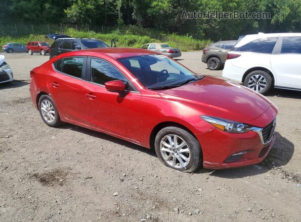 3MZBN1U71HM104316 2017 MAZDA 3 Red Delantero derecho