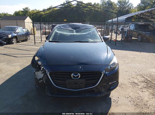 3MZBN1U71HM140796 2017 MAZDA 3 Dark Blue უკანა სალონის ხედი