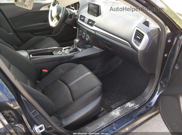 3MZBN1U71HM140796 2017 MAZDA 3 Dark Blue წინა სალონის ხედი