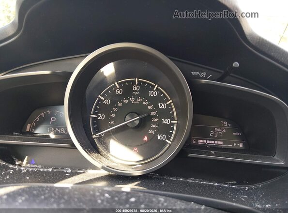 3MZBN1U71HM140796 2017 MAZDA 3 Dark Blue უკანა სავარძლების ხედი