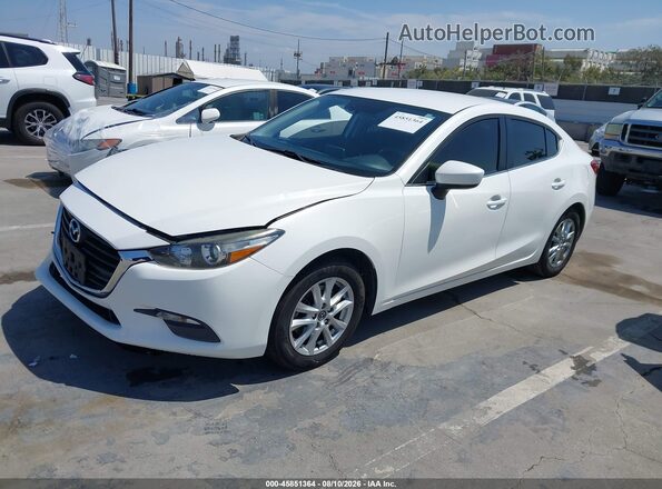 3MZBN1U71HM156836 2017 MAZDA 3 White Առջևի ձախ երեք քառորդ տեսարան