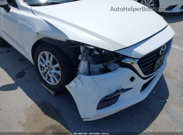 3MZBN1U71HM156836 2017 MAZDA 3 White Դիմացի տեսք