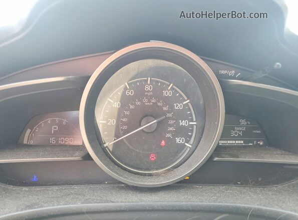 3MZBN1U71JM211274 2018 MAZDA 3 Blue Սարքավորումների վահանակի տեսք