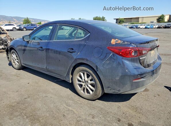 3MZBN1U71JM240919 2018 MAZDA 3 Синий Задняя левая четверть