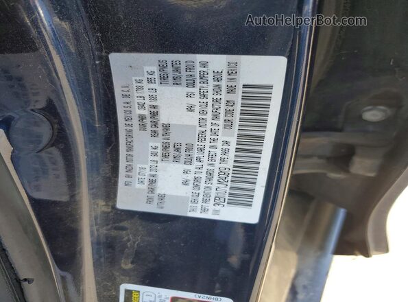 3MZBN1U71JM240919 2018 MAZDA 3 Синий Вид подкапотного пространства