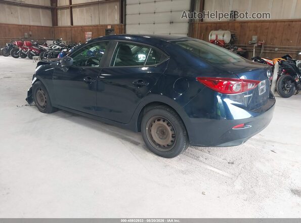 3MZBN1U72JM163008 2018 MAZDA 3 Blue Задня ліва чверть